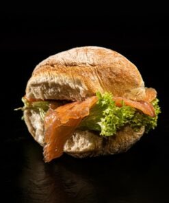 Mini Bürli mit Lachs